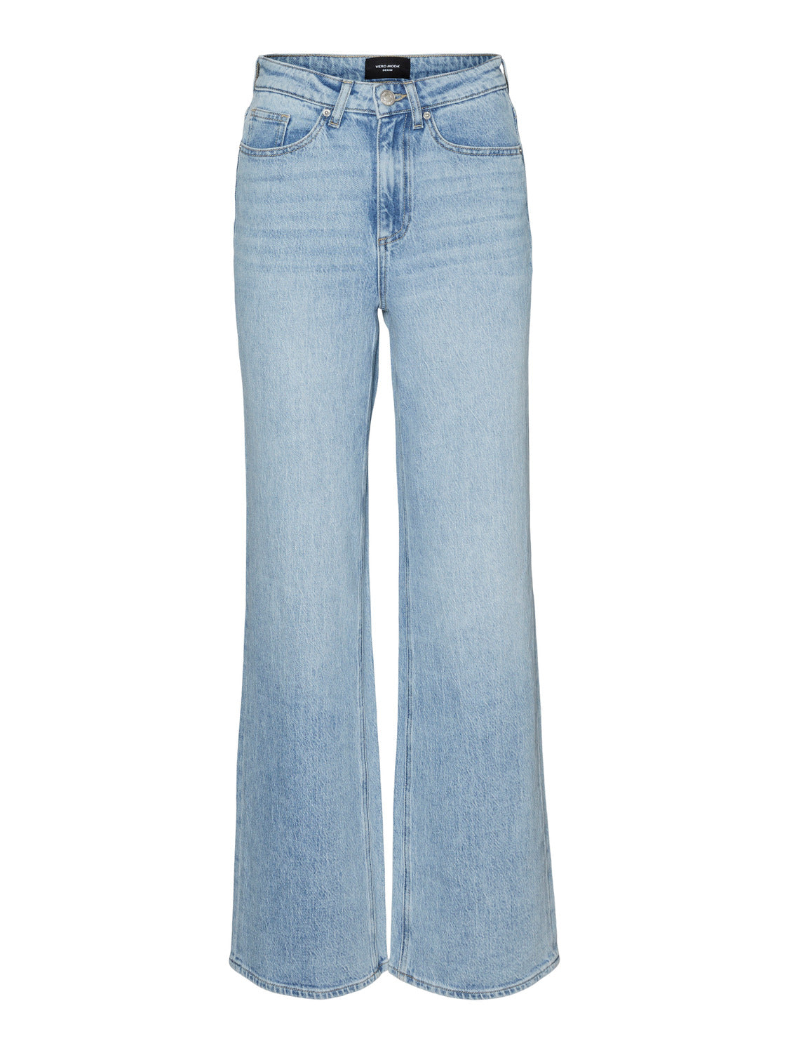 VmTESSA wide Jeans - Light Blue Denim